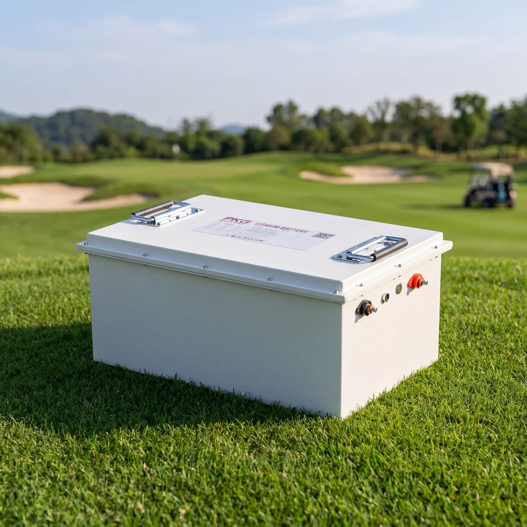 Bình ắc quy pin lithium cho xe điện du lịch / xe golf 48V 100Ah (V1)